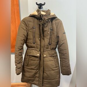 Lucky Brand Tan Quilted Jacket